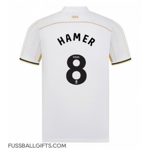 Sheffield United Gustavo Hamer #8 Fußballbekleidung Auswärtstrikot 2025-26 Kurzarm